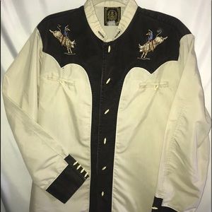 Vintage Espuela De Oro Charro Western Wear Shirt